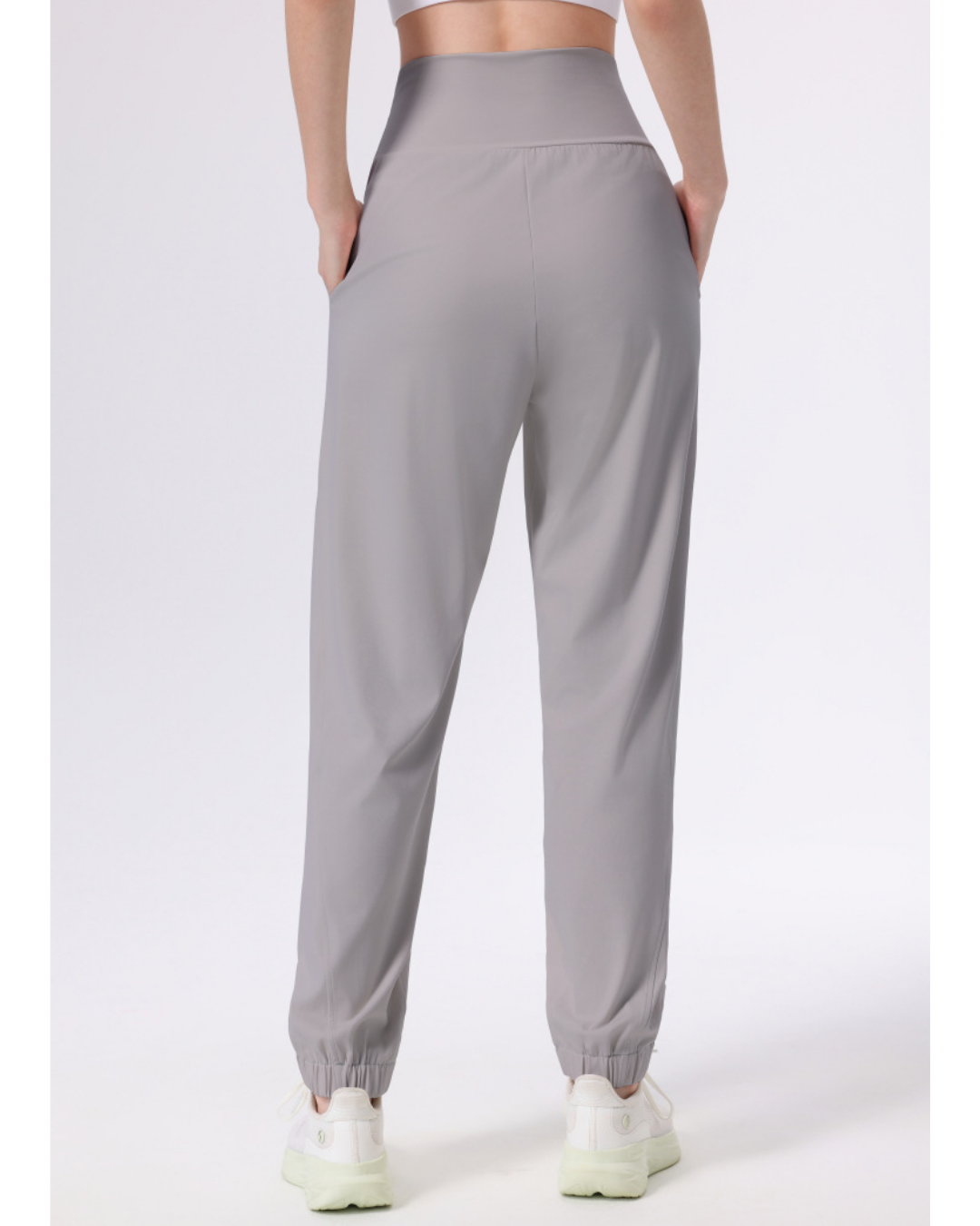 ニュアンスカラーギャザーアンクルヨガパンツ 3944