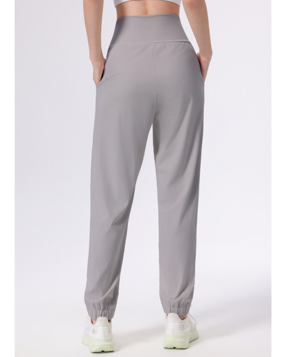 ニュアンスカラーギャザーアンクルヨガパンツ 3944