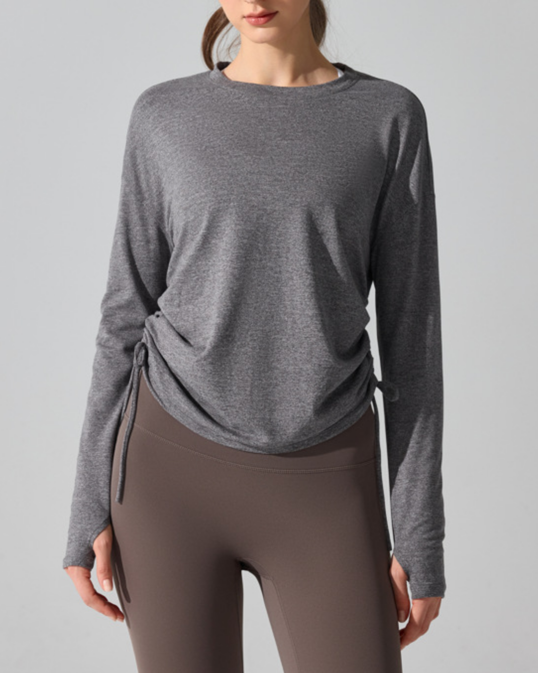 スヴニールドレープロングカットソー 3949