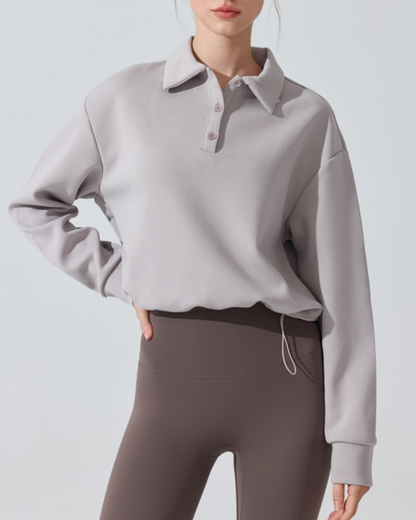 ドロストヘムポロカラースウェット 3951