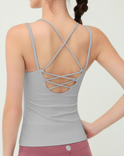 Backstitch yoga camisole 2662