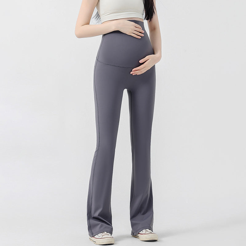 Basic Yoga Flare Maternity Leggings 3163
