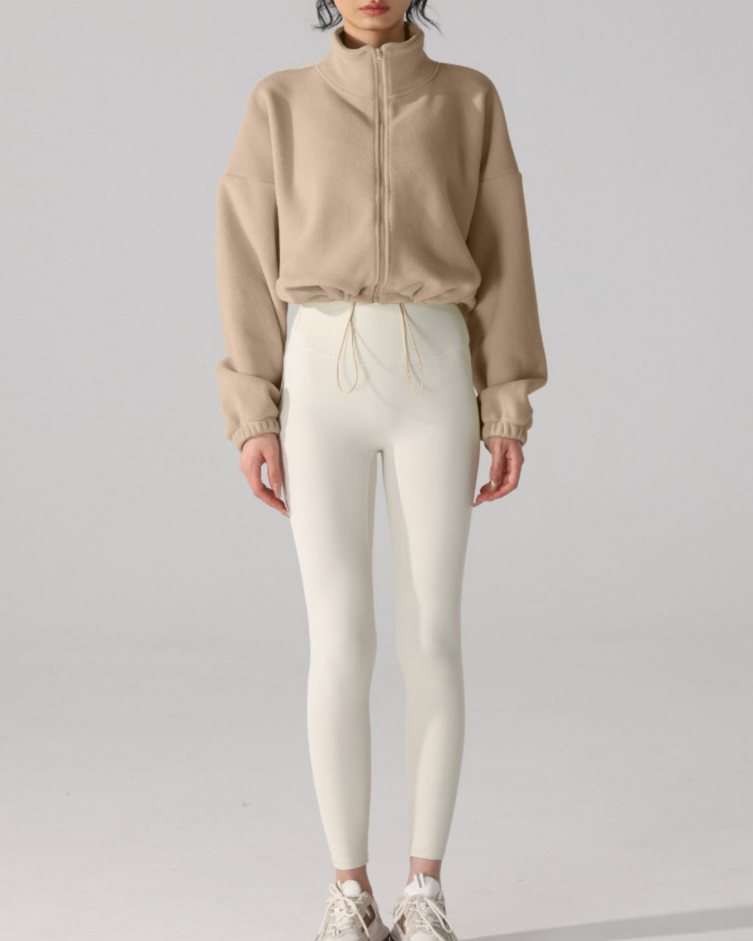 スタンドカラードロストウォームジップジャケット 3919