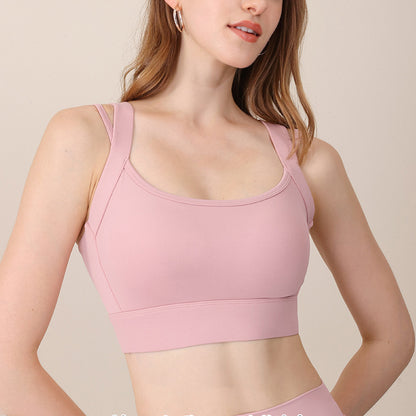 Cross strap yoga bra top 2918