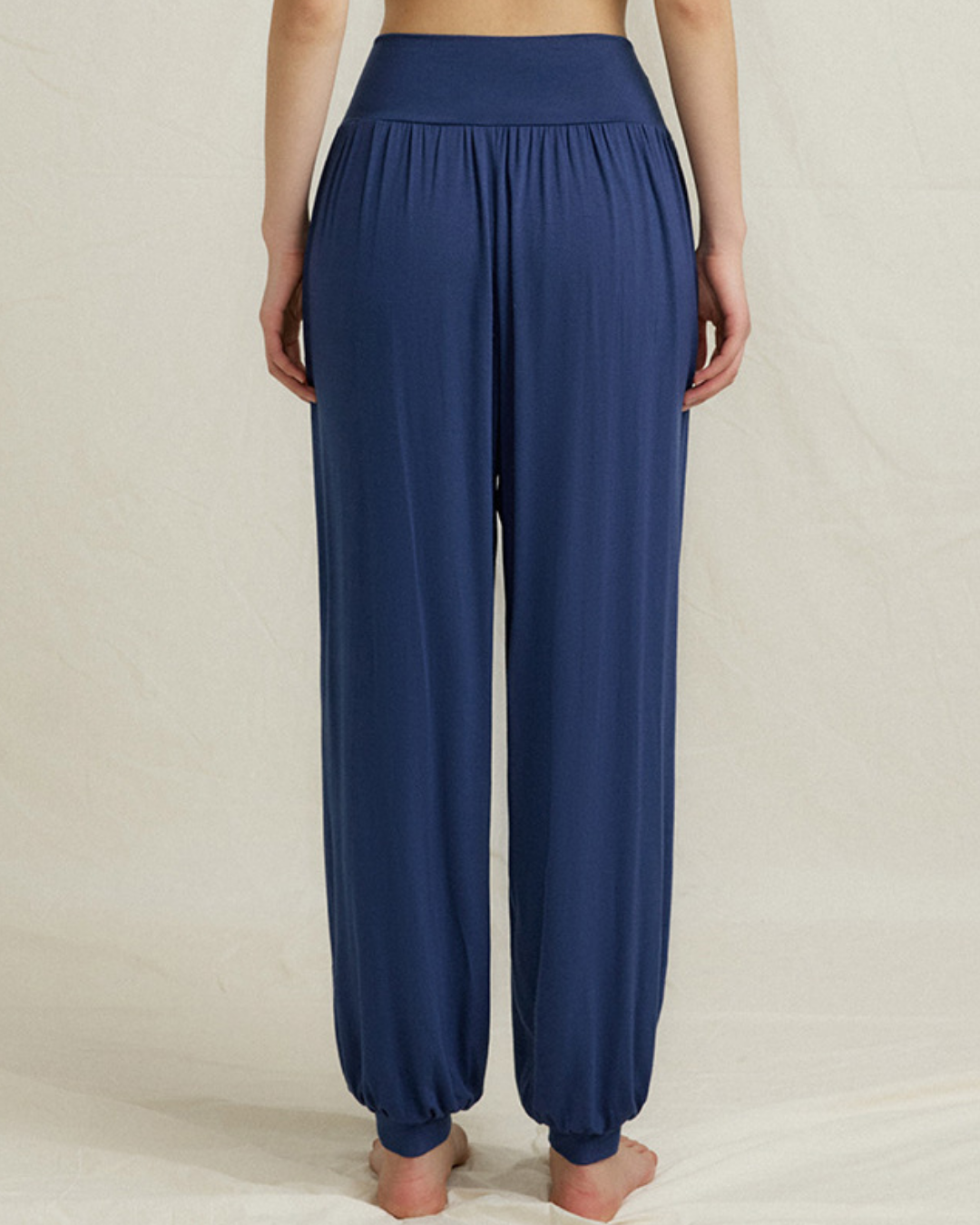 ニュアンスカラーリラックスアラジンパンツ 3966