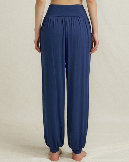 ニュアンスカラーリラックスアラジンパンツ 3966