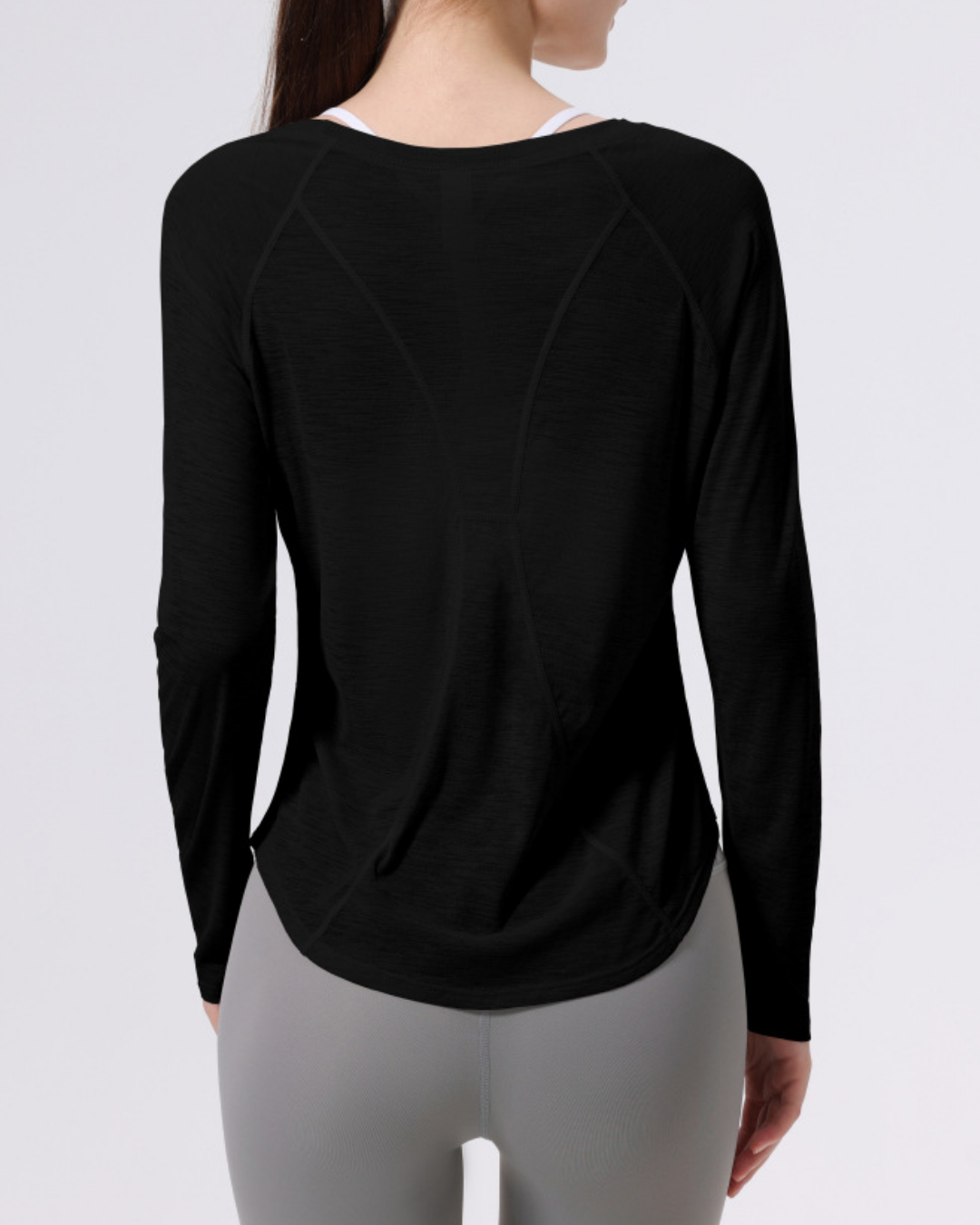 エコルスクルーネックシアーカットソー 3955