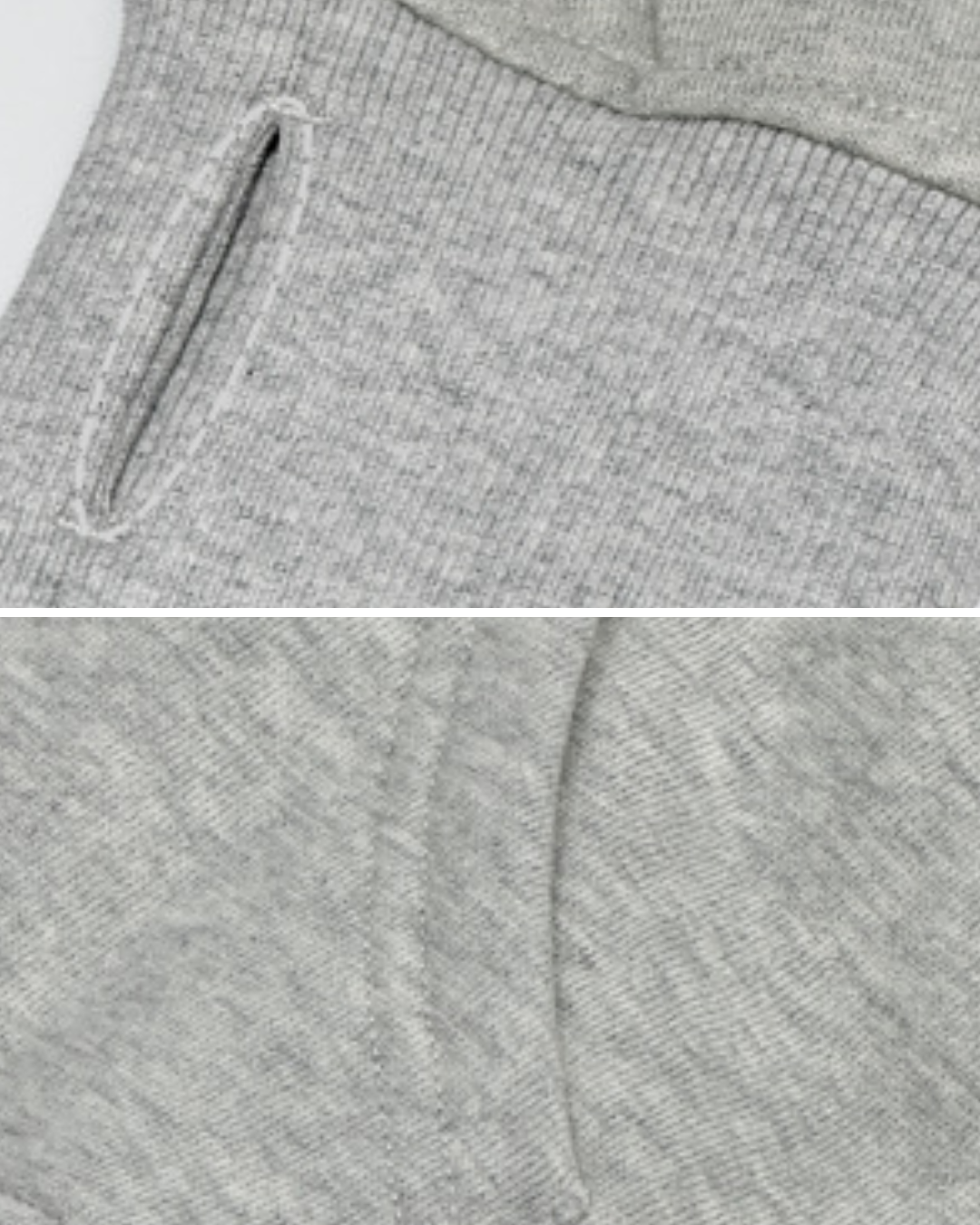 ハイネックサムホールフルジップフーディー 3947