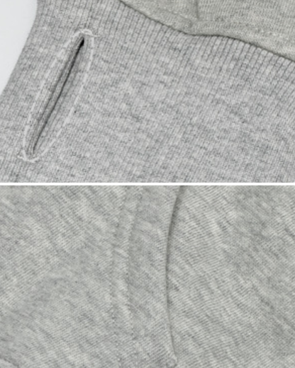 ハイネックサムホールフルジップフーディー 3947