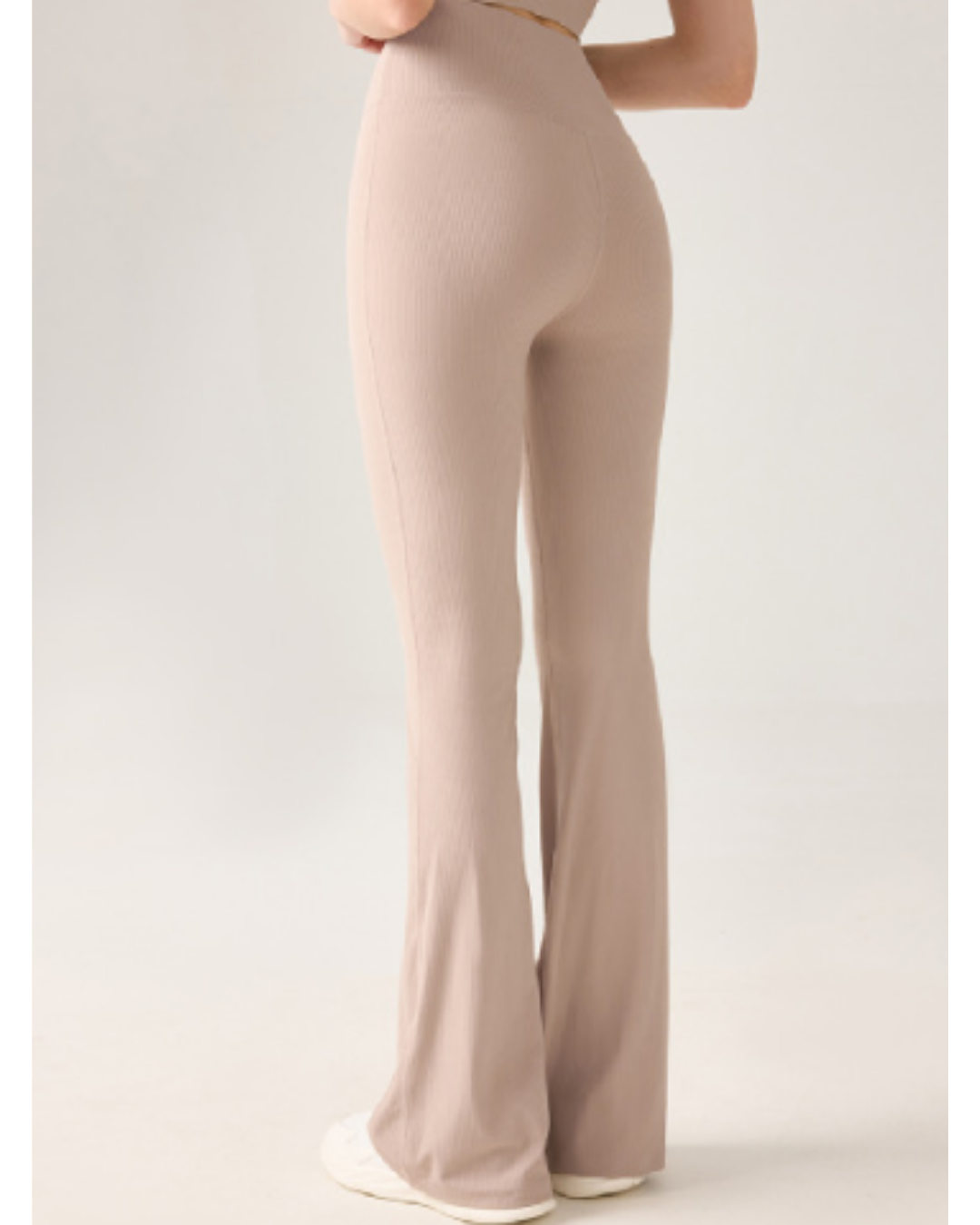 リブフレアパンツ 3879