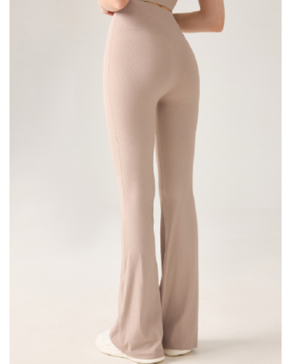 リブフレアパンツ 3879