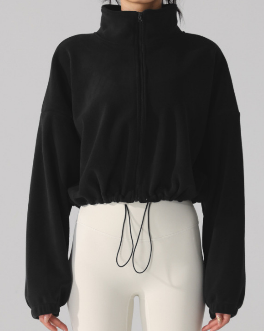 スタンドカラードロストウォームジップジャケット 3919