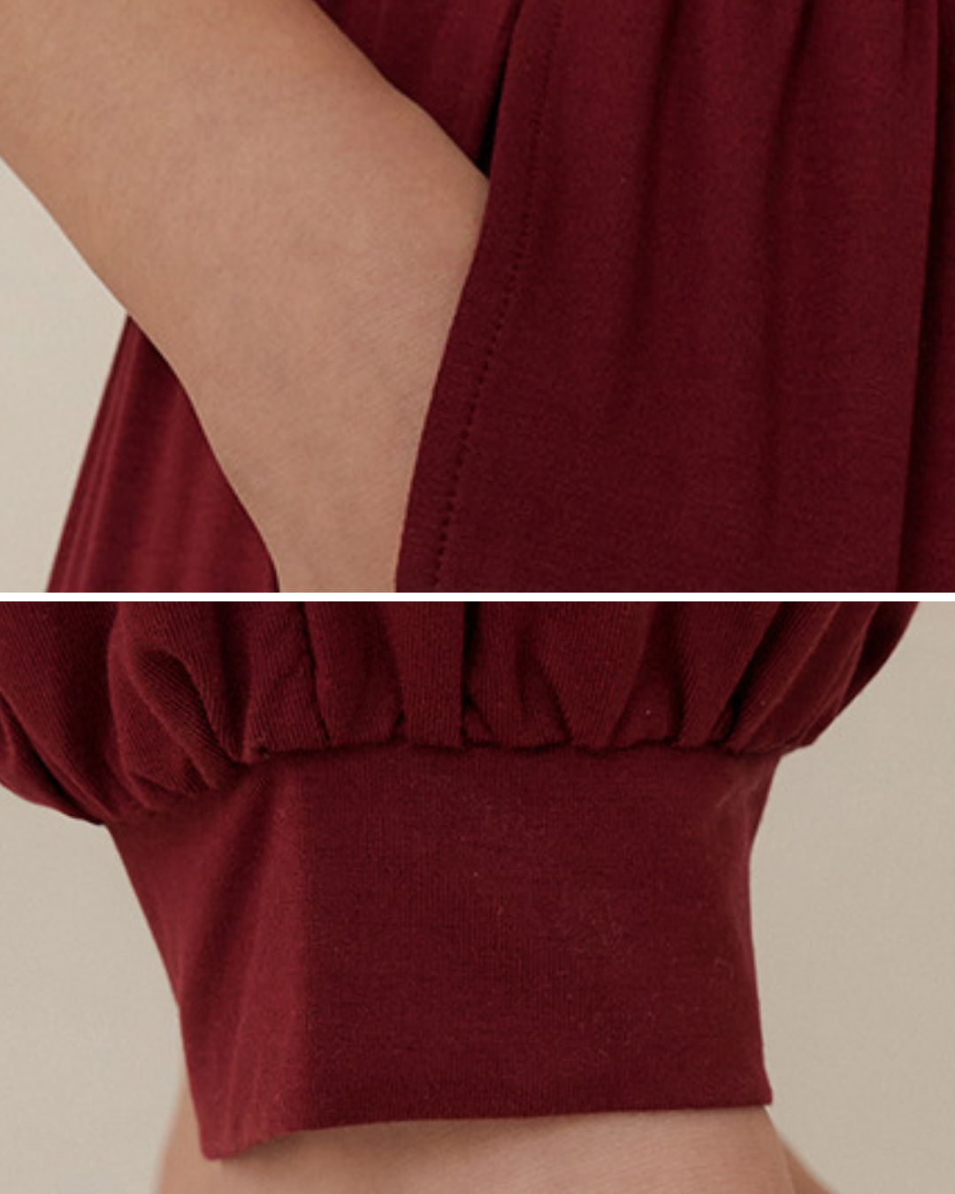 ニュアンスカラーリラックスアラジンパンツ 3966