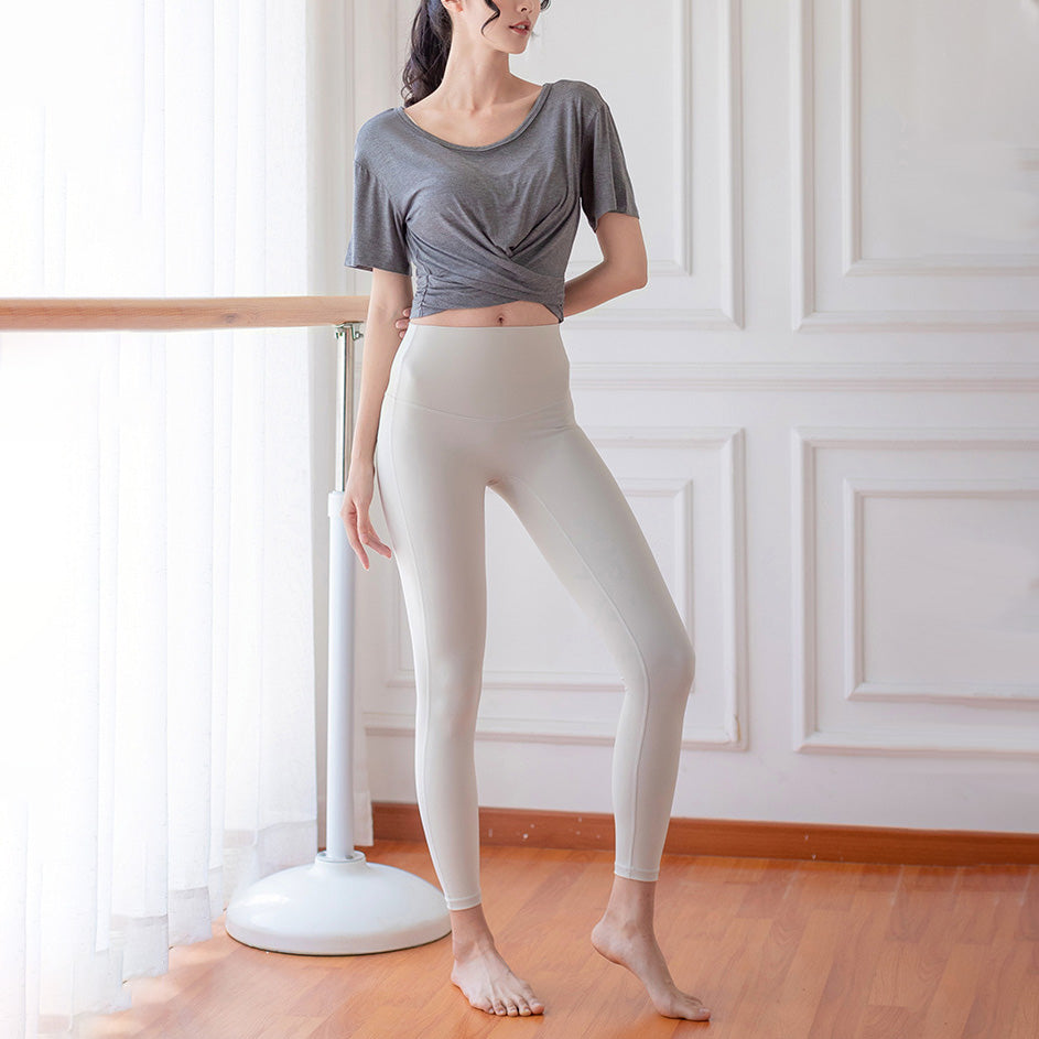 Tieback yoga cotton T 2745