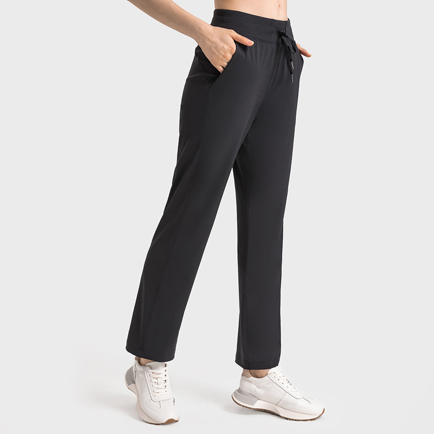 Natural color relaxed fit yoga pants 2951