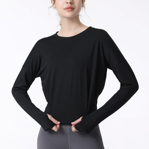 Waist tuck thumbhole cut and sew 2979