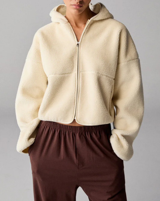 ウォームボアフーディショートブルゾン 3940