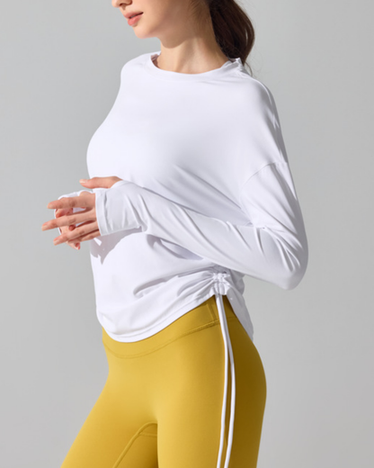 スヴニールドレープロングカットソー 3949