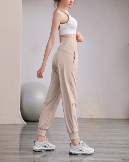 Super stretch smooth pants normal fit 2239