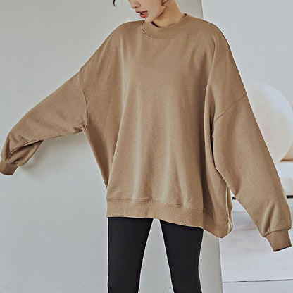 Loose silhouette sweat pullover 2945