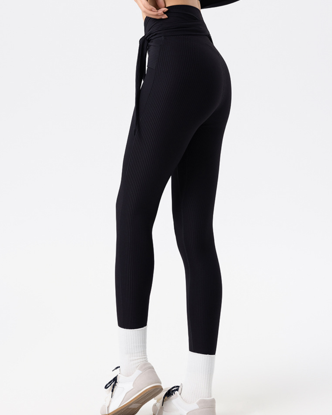 クロスリブハイウエストレギンス 3882