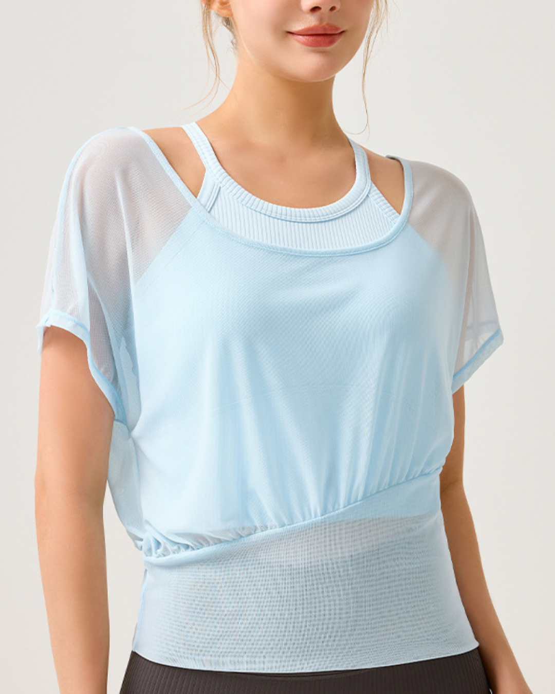 シアーT+リブブラトップ セット 3878