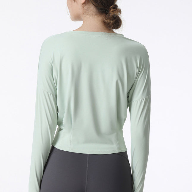 Waist tuck thumbhole cut and sew 2979