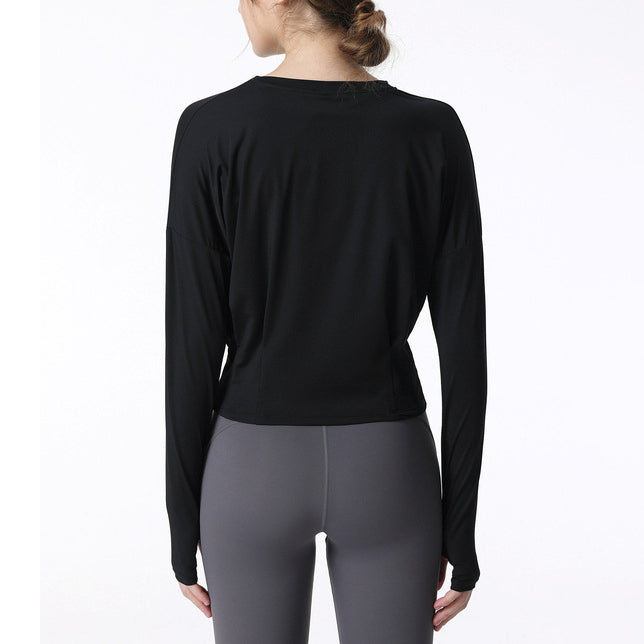 Waist tuck thumbhole cut and sew 2979