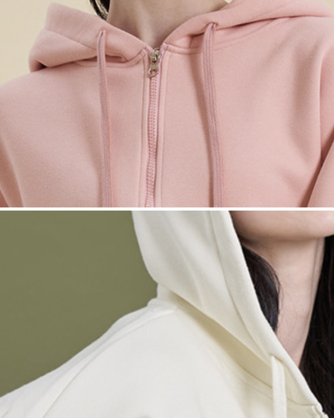 オーバーサイズウォームアップジップフーディー 3926