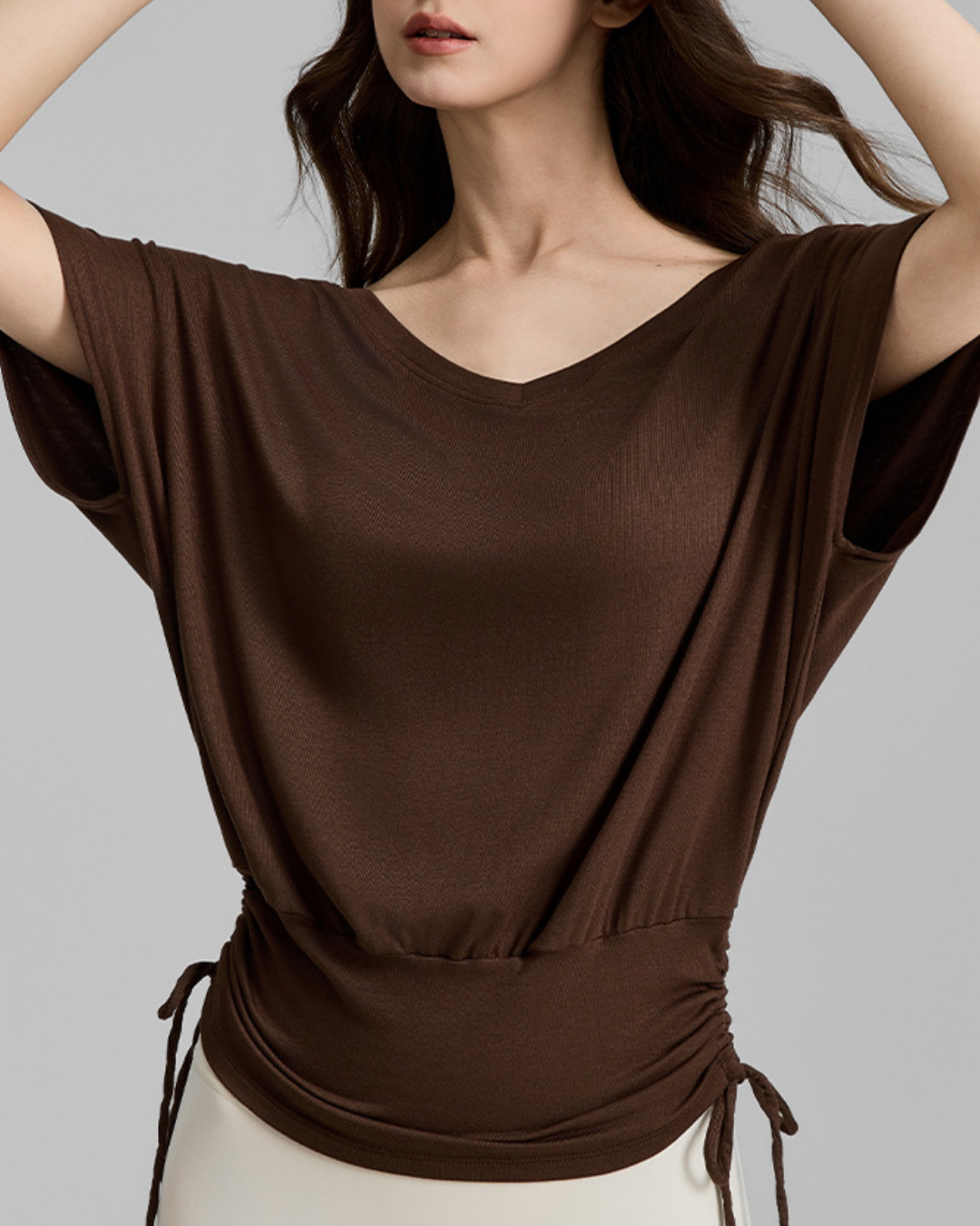 フイユシャーリングヘムトップ 3973