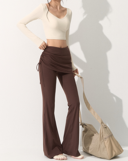 カシュカシュフレアヨガパンツ 4027