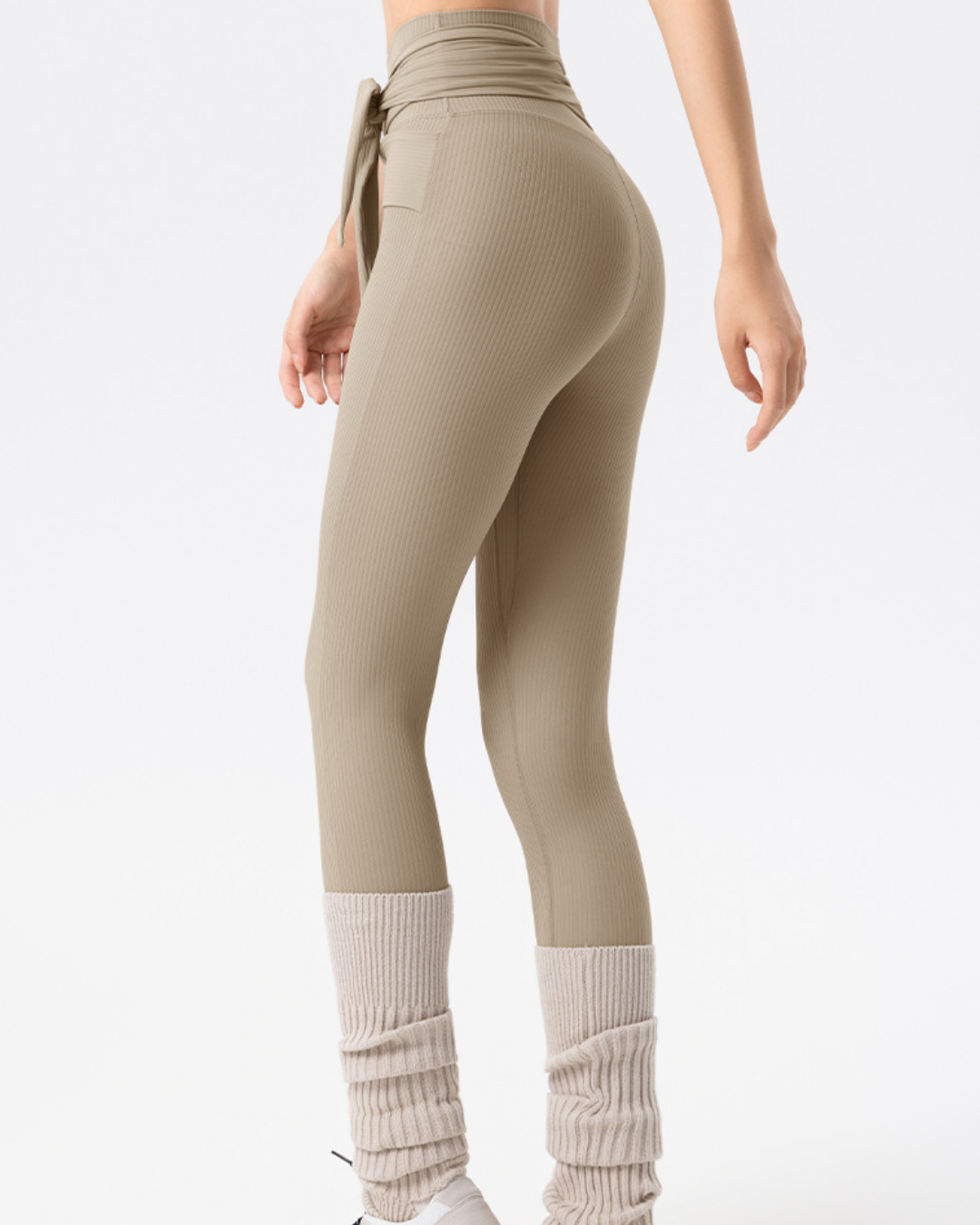 クロスリブハイウエストレギンス 3882