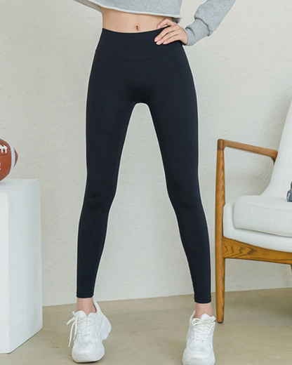 裏起毛ストレッチヨガレギンス 3957