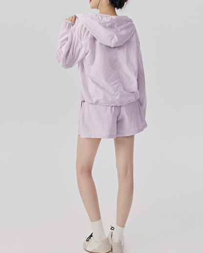 UPF50+エアリーフーディー 3976