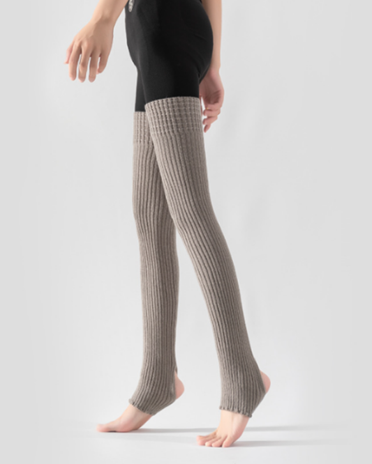 くすみロングヨガソックス 3436