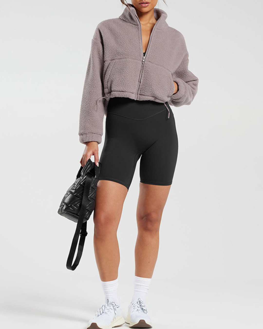 ドロストハイネックボアブルゾン 3935