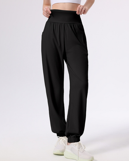 ニュアンスカラードレープジョガーパンツ 3946