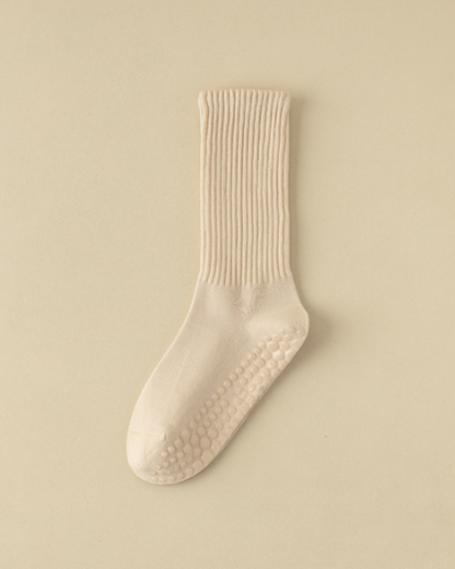 パステルカラーリブ編みヨガソックス 3499