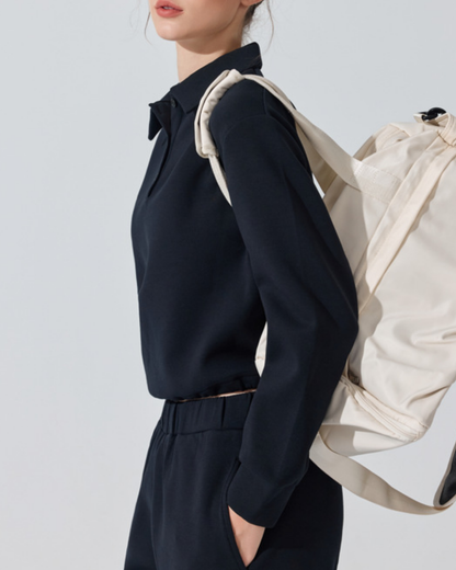 ドロストヘムポロカラースウェット 3951