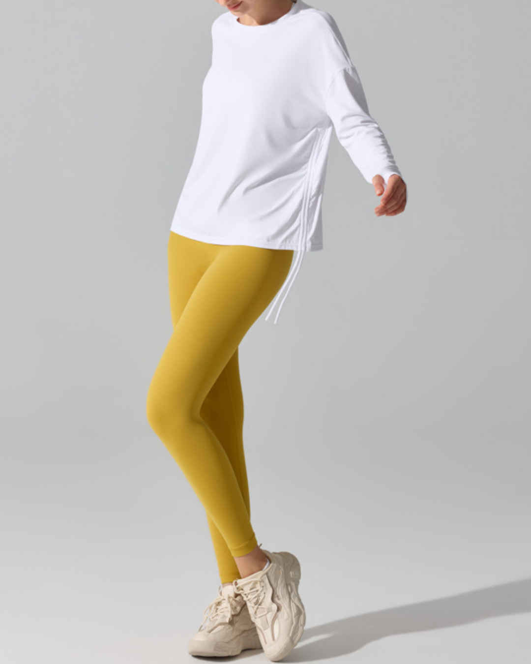 スヴニールドレープロングカットソー 3949