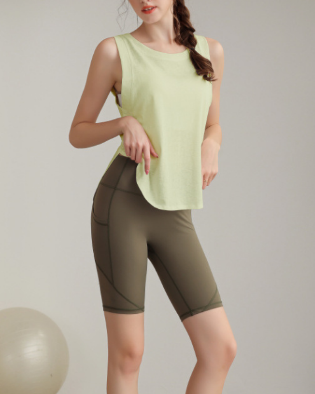 Twain Drop Yoga Tank 2534