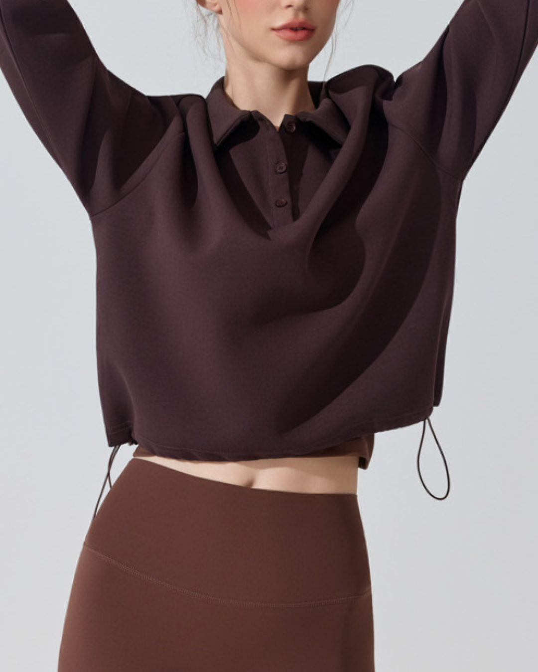 ドロストヘムポロカラースウェット 3951