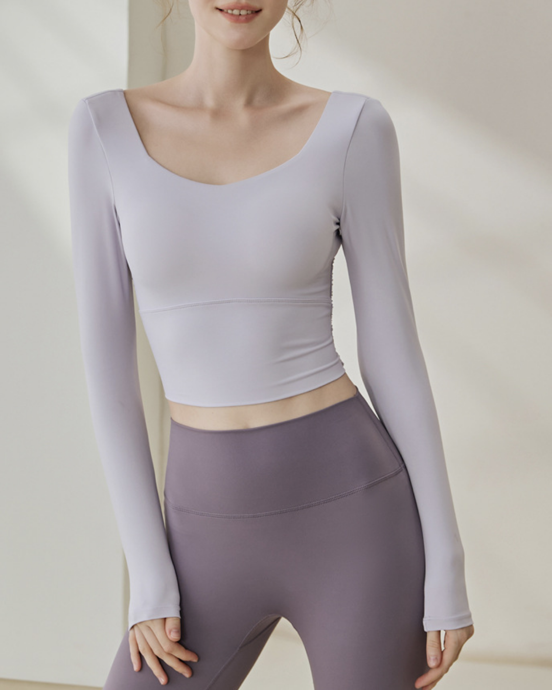 コライユシアーバッククロスヨガトップ 3958