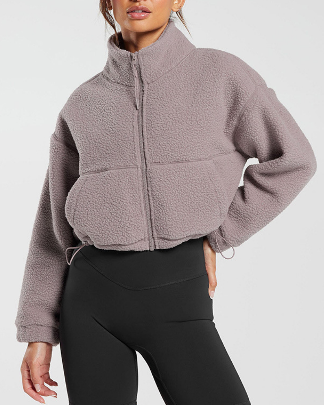 ドロストハイネックボアブルゾン 3935