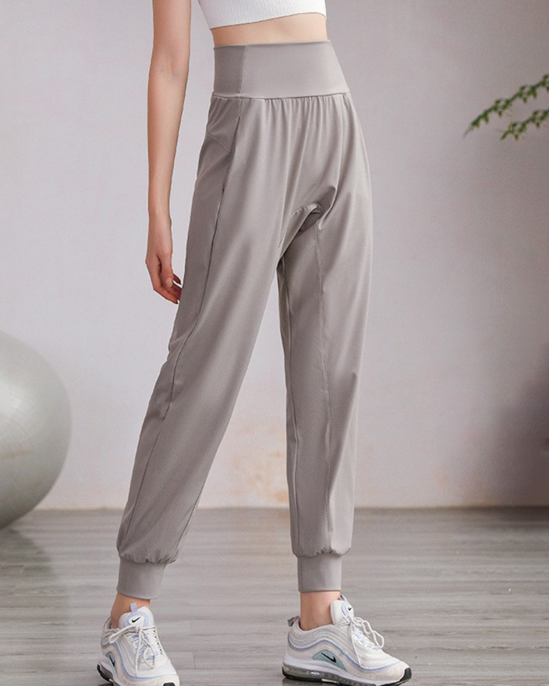 Super stretch smooth pants normal fit 2239