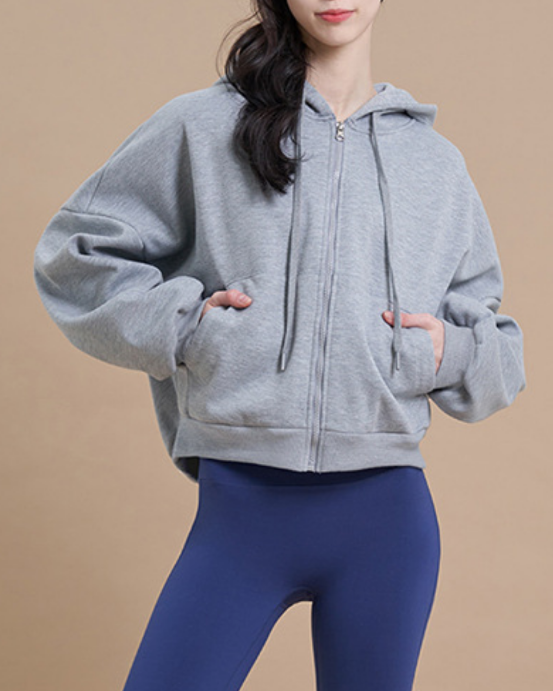 オーバーサイズウォームアップジップフーディー 3926