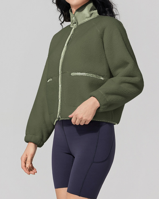 パイピングショートボアジャケット 3936