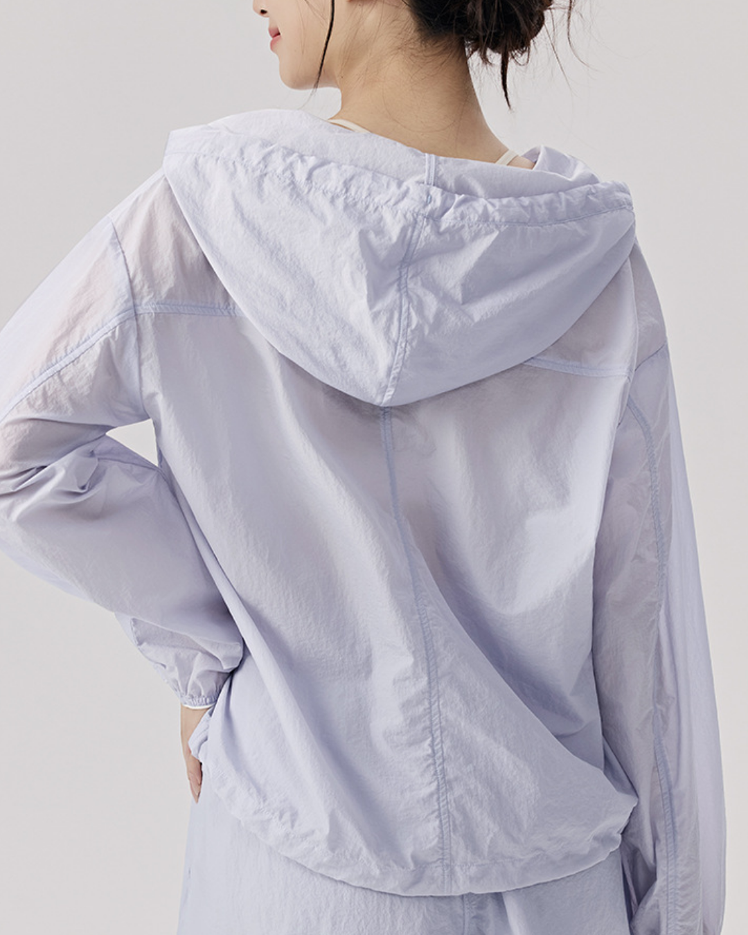 UPF50+エアリーフーディー 3976