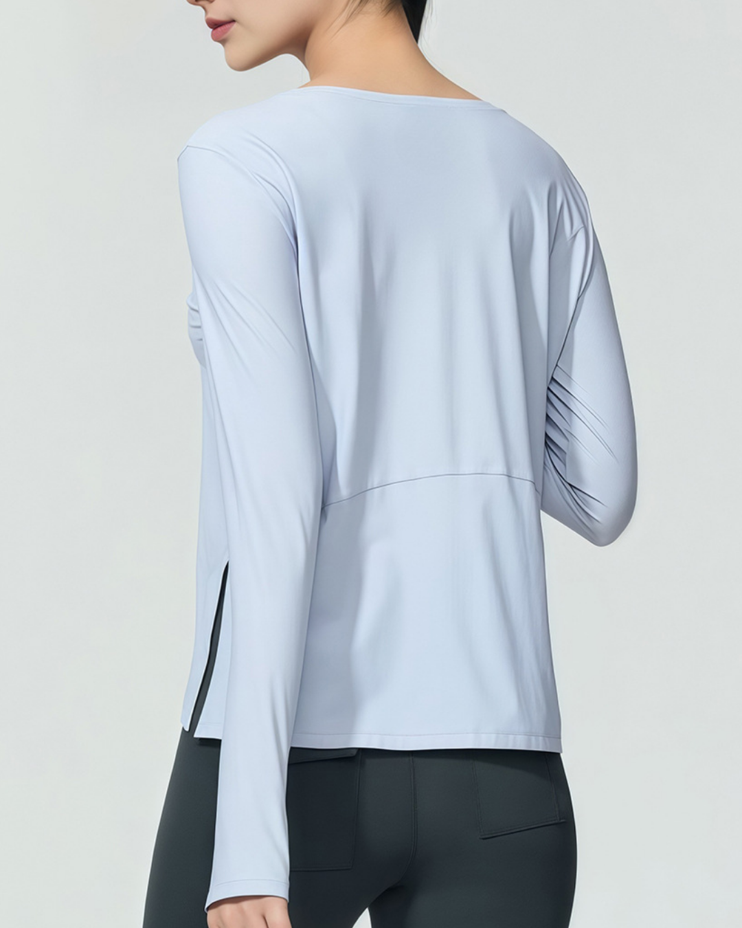 ヴェールサイドスリットボートネックカットソー 3943