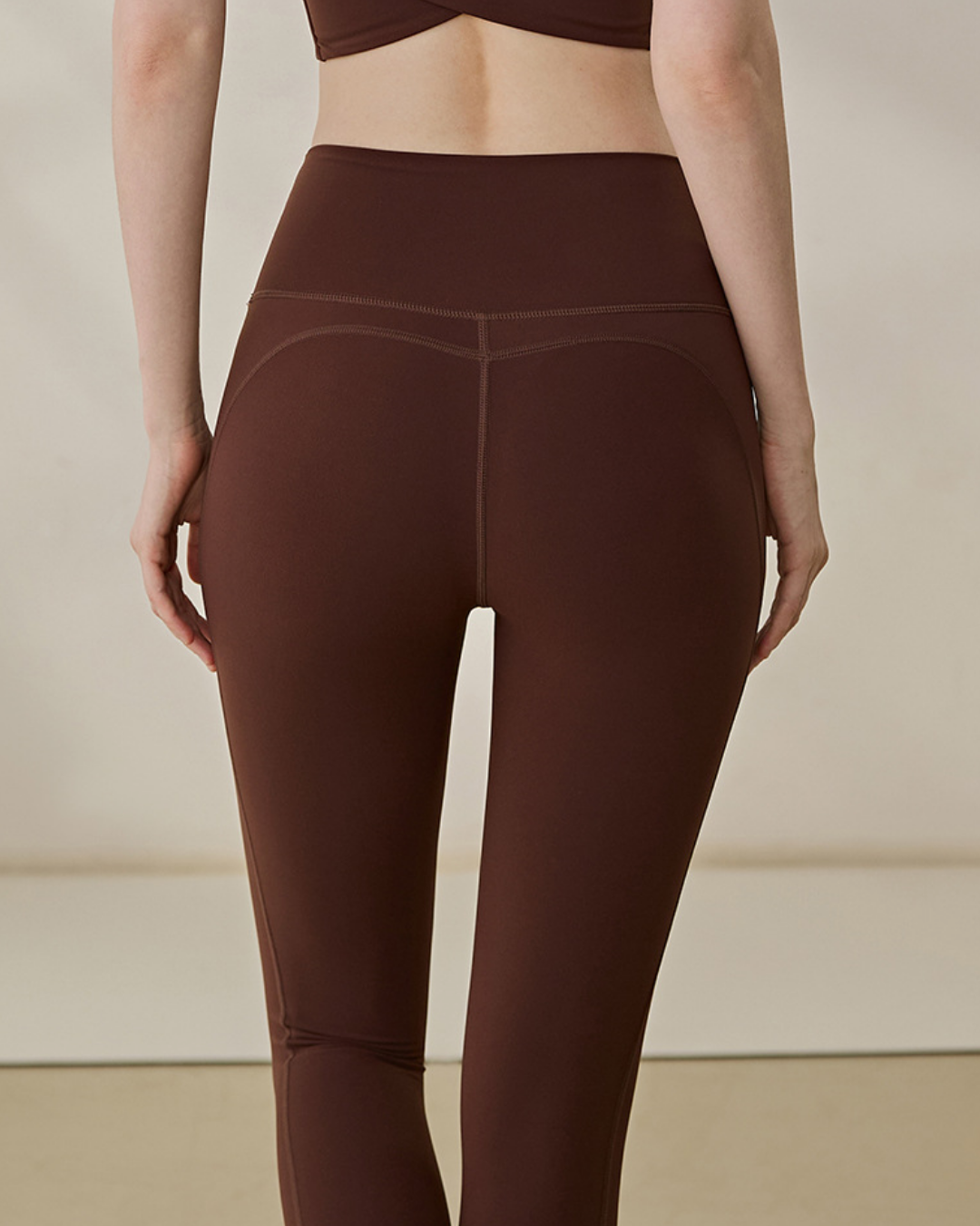 ペールトーンサイドラインヨガレギンス 3960